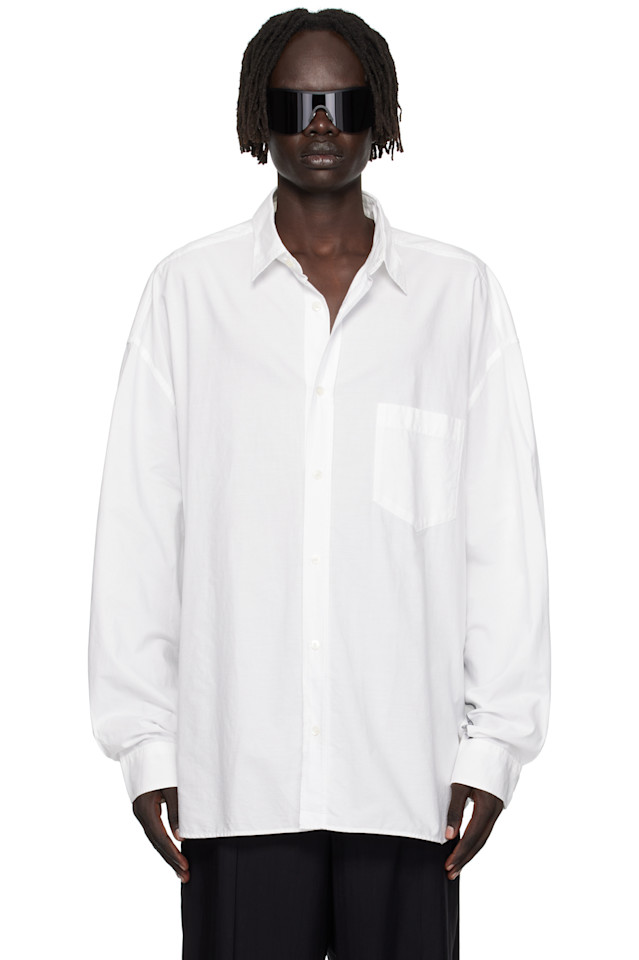 

Acne Studios Белая рубашка на пуговицах