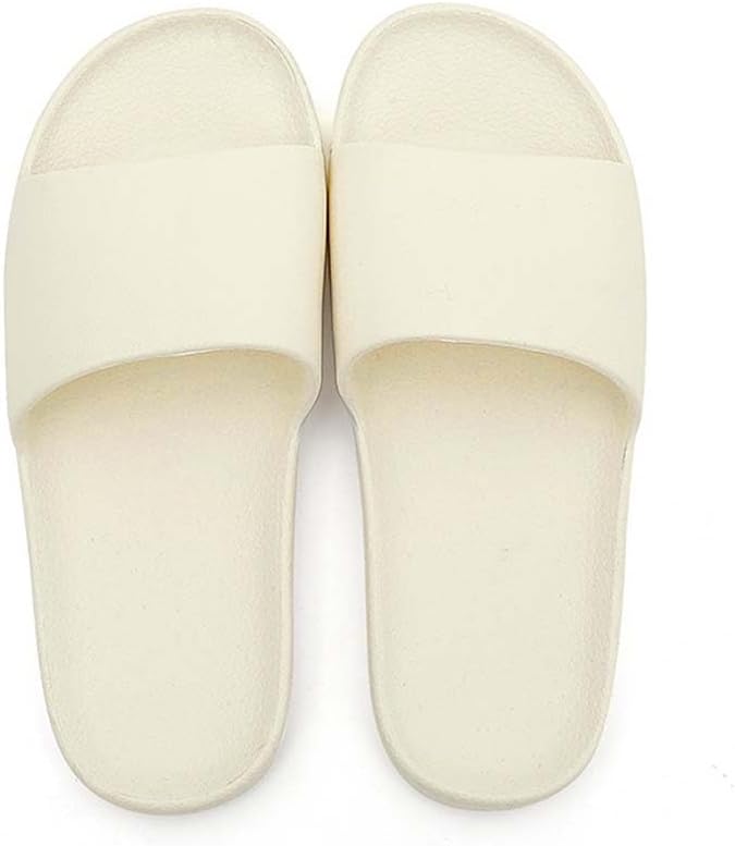 

Женские и мужские босоножки BYDZKJ, противоскользящие шлепанцы для душа, ванной комнаты, быстрой сушки, открытый носок, для бассейна, пляжа, спортзала, внутри и снаружи, бежевый