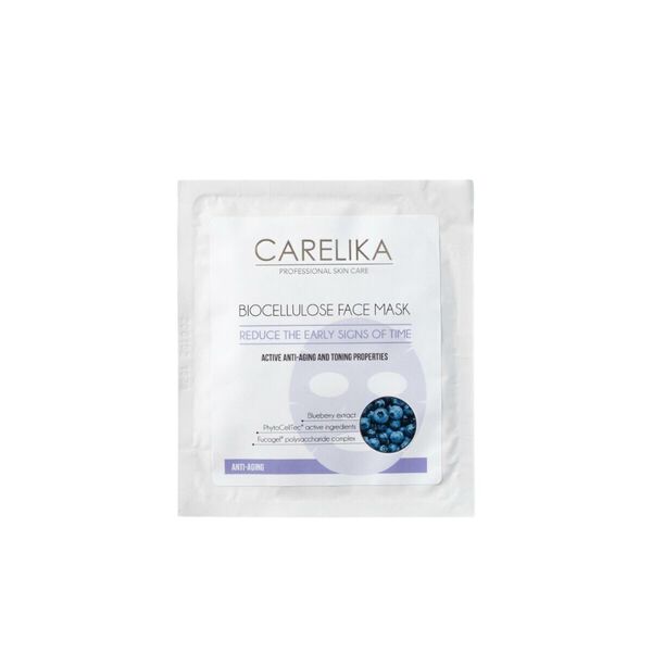 

Биоцеллюлозная маска для лица с экстрактом черники, 1 шт. Carelika