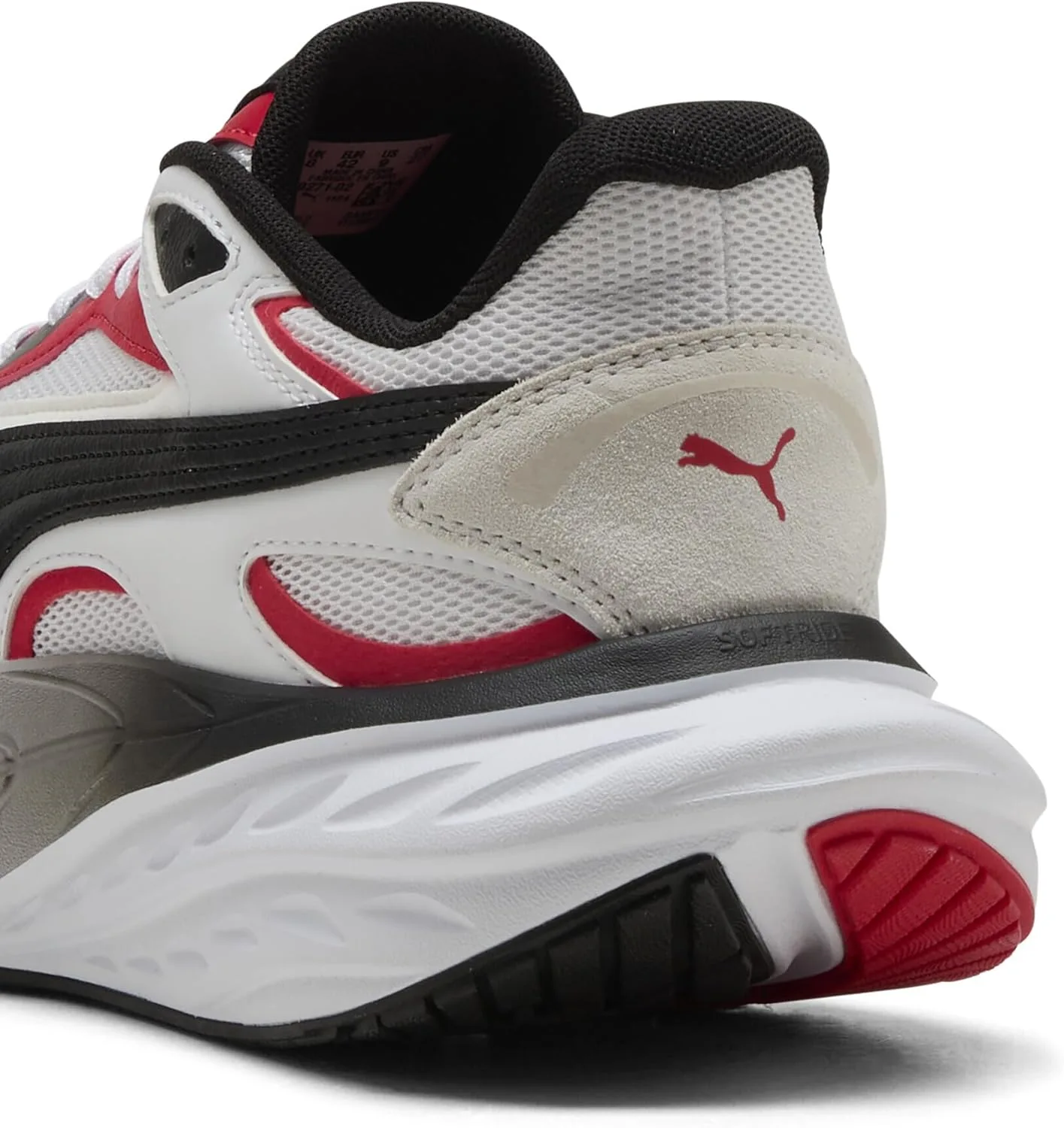 Взрослые кроссовки PUMA Scuderia Ferrari Hypnotic, белый/черный — фото 2