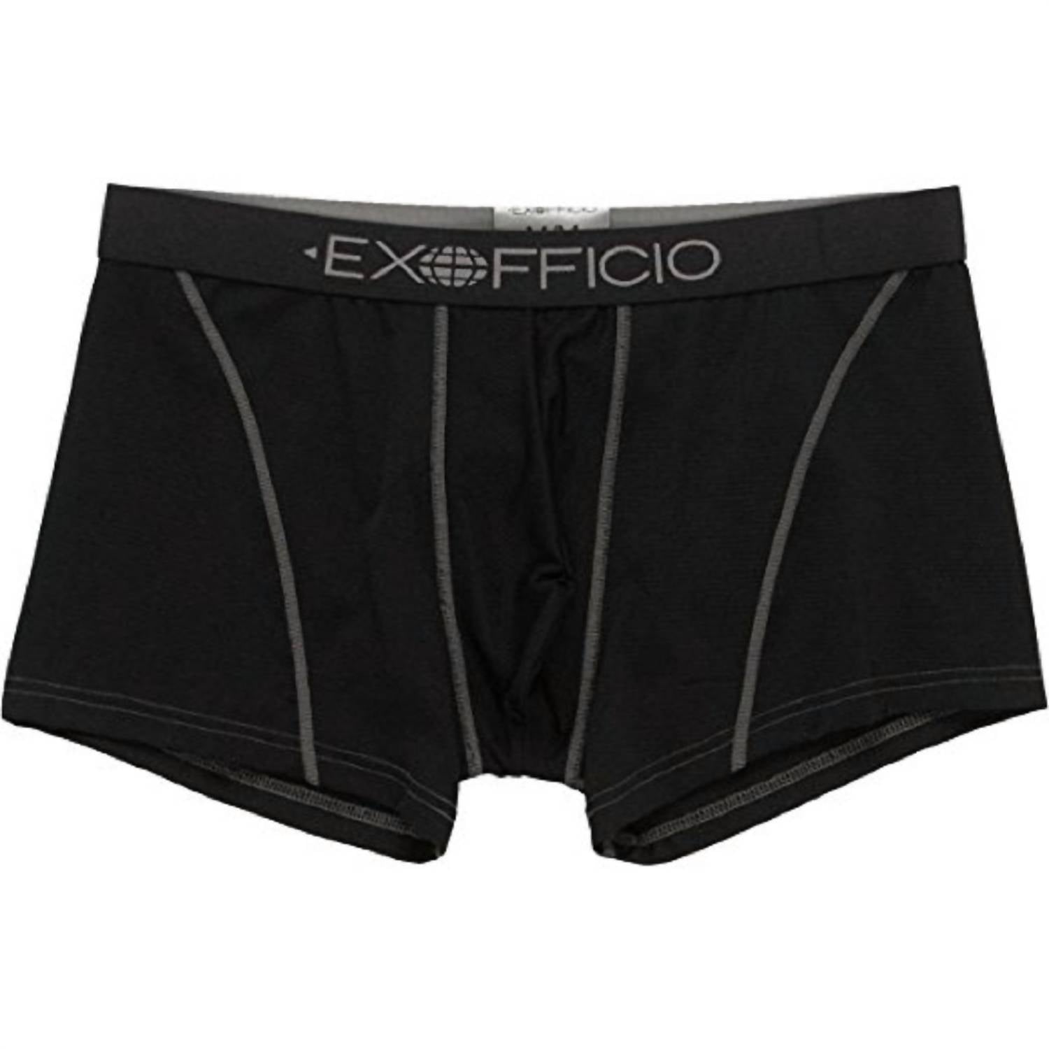 

Мужские трусы-боксеры Give-N-Go Sport Mesh черного цвета ExOfficio