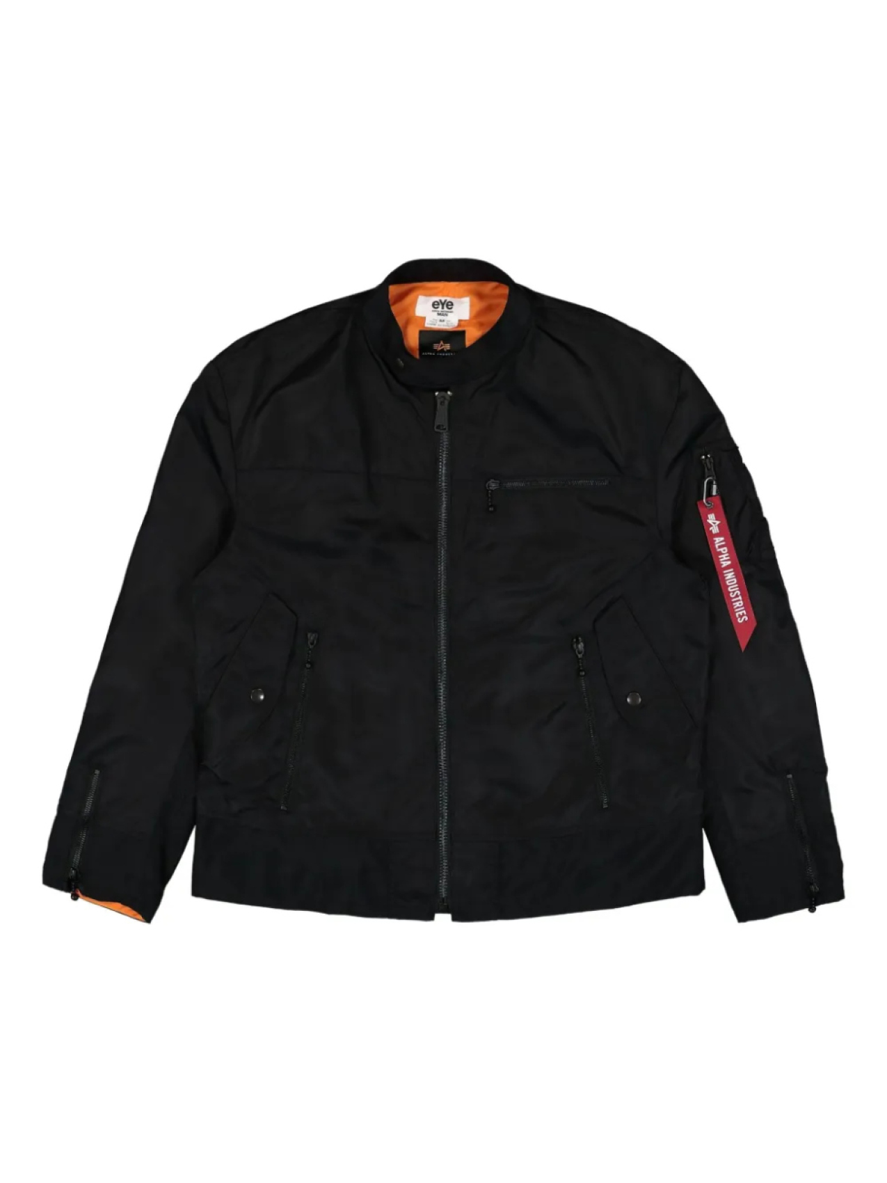 

Junya Watanabe MAN двусторонняя куртка из коллаборации с Alpha Industries, черный