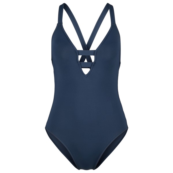 

Женский коллективный слитный купальник с глубоким вырезом Seafolly, синий