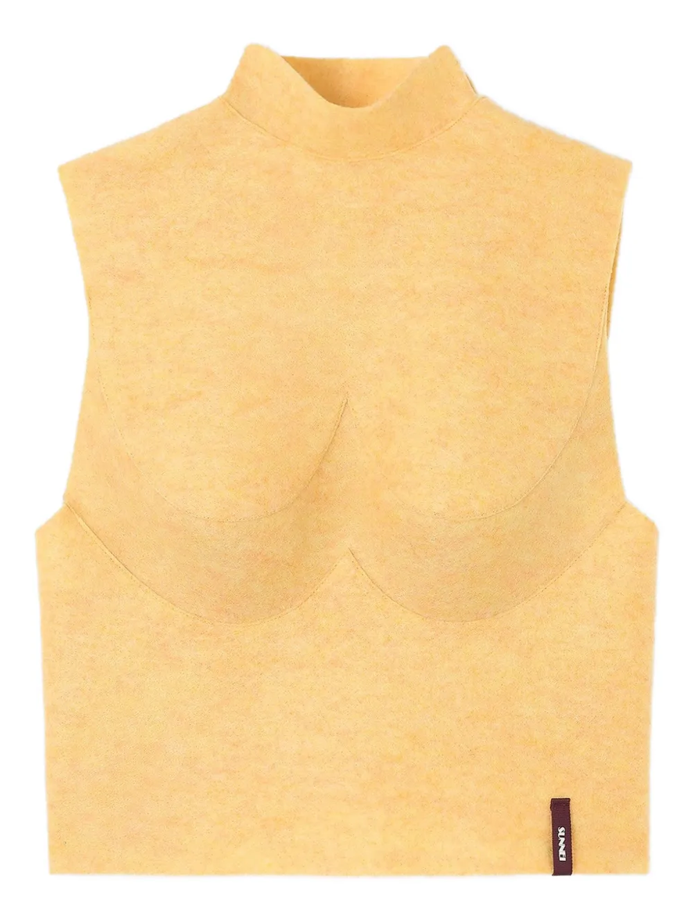 

Топ с высоким воротом Armatura Sunnei, желтый