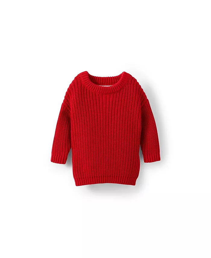 

Джемпер Connor с круглым вырезом для мальчиков COTTON ON, красный