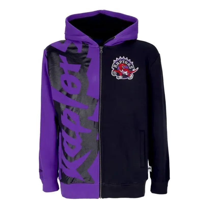 

Куртка Mitchell & Ness x NBA Toronto Raptors Full Zip Fleece 2.0 Jacket 'Purple Black', фиолетовый