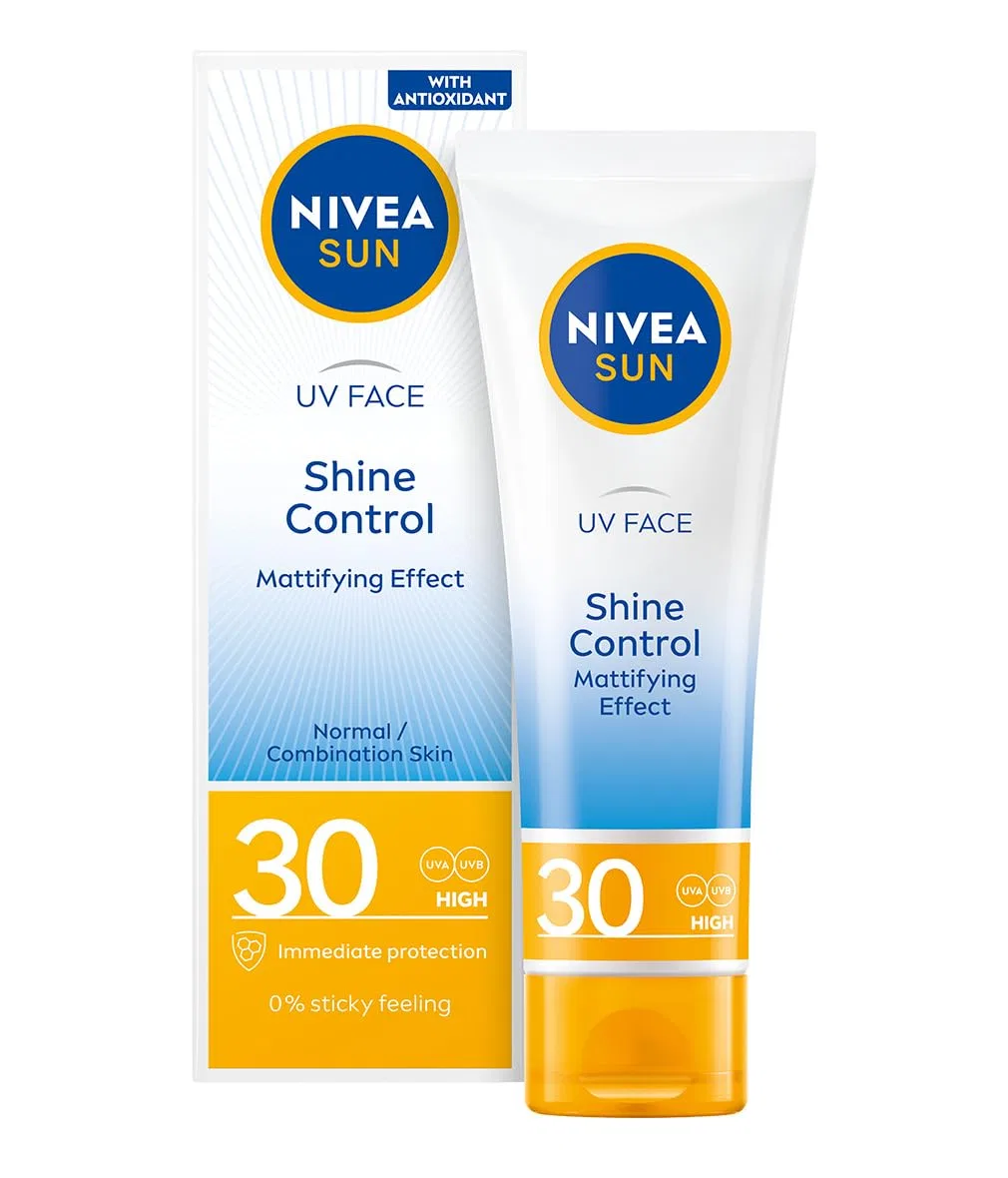 Матирующий солнцезащитный крем для лица SPF 30 от NIVEA SUN Nivea Sun