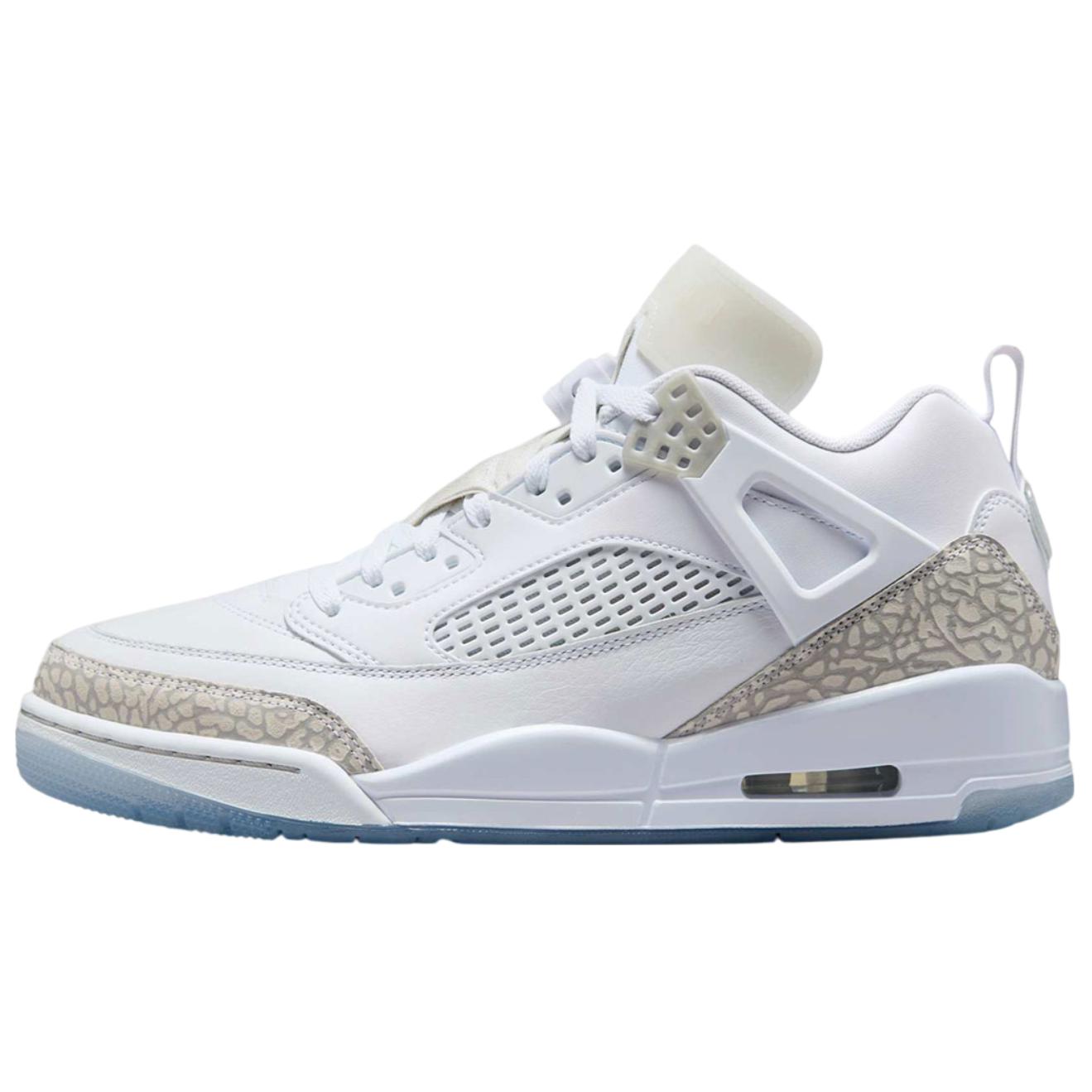 

Jordan Кроссовки Spizike Low White Metallic Silver Barely Blue Neutral Grey