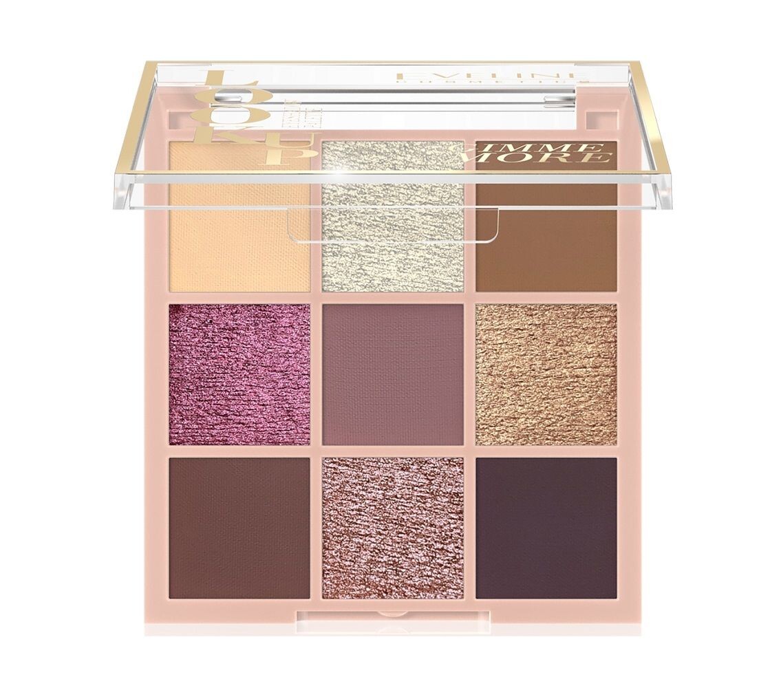 

Палитра теней Eveline Look Up Gimme More, 10 гр