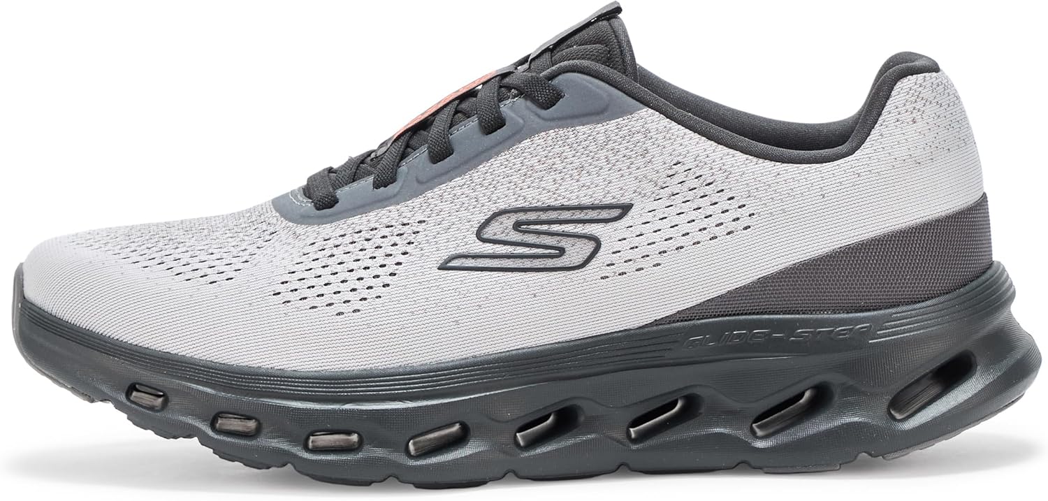 Мужские кроссовки Skechers Go Walk Glide Step 2.0 Vic, черный/серый — фото 2