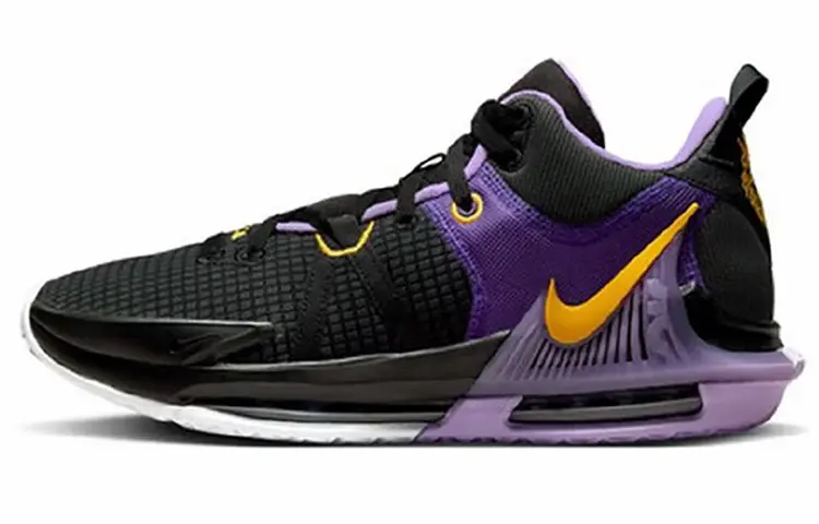 

Кроссовки Nike Witness 7 Basketball, черный/фиолетовый/оранжевый