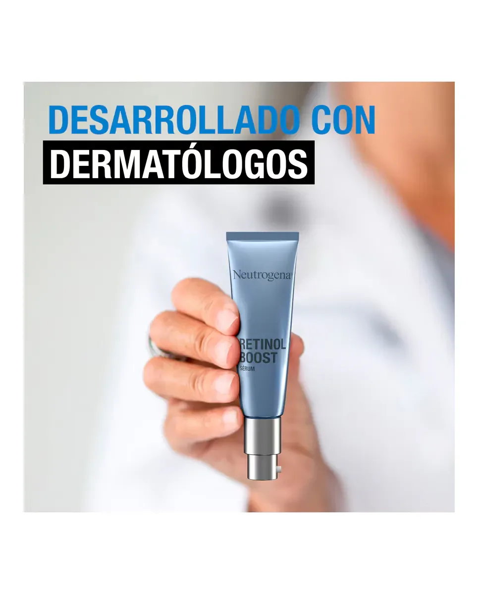 Сыворотка Neutrogena — Антивозрастная укрепляющая Retinol Boost, 15 мл — фото 3