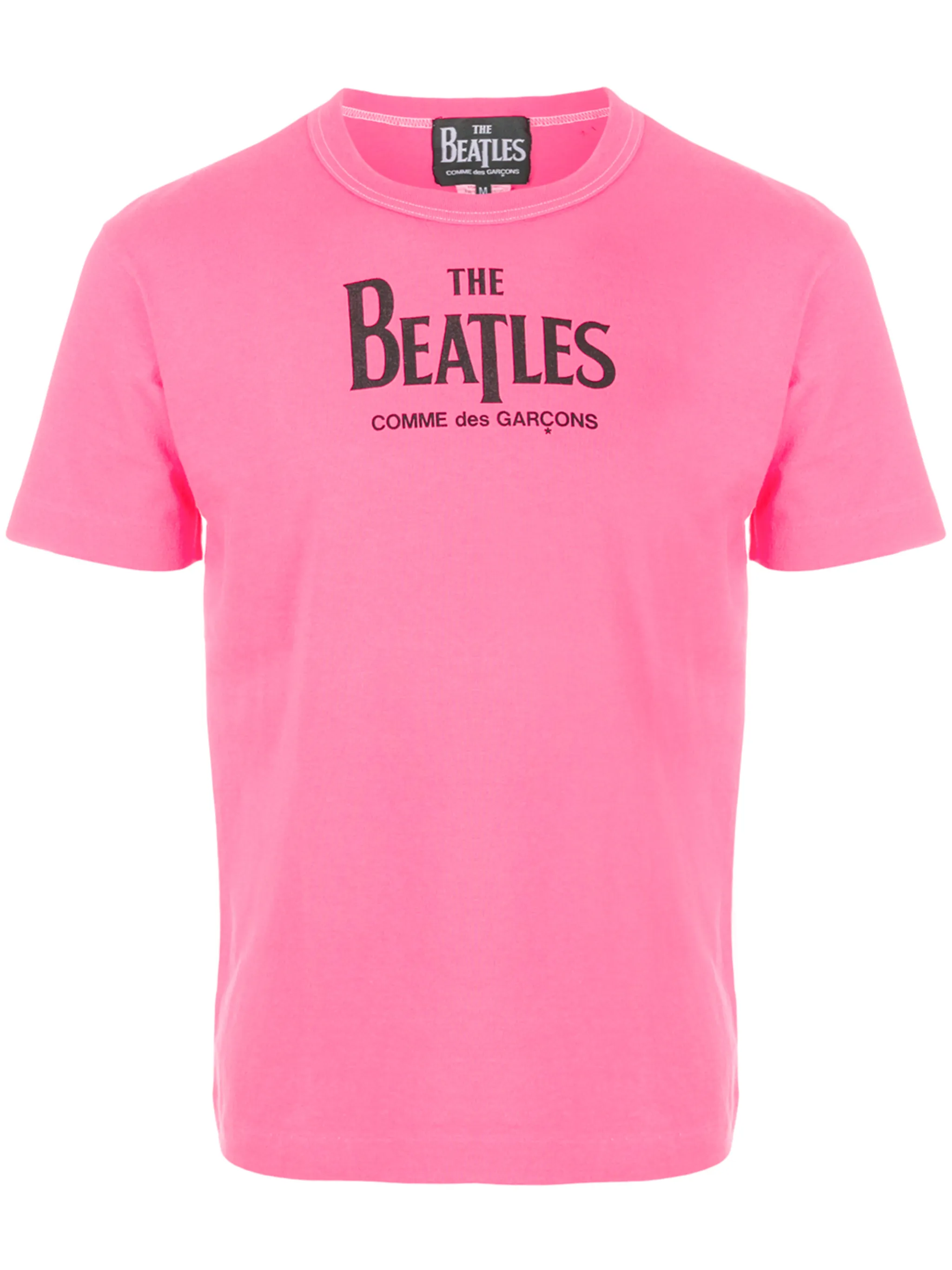 

Футболка The Beatles The Beatles X Comme Des Garçons, розовый