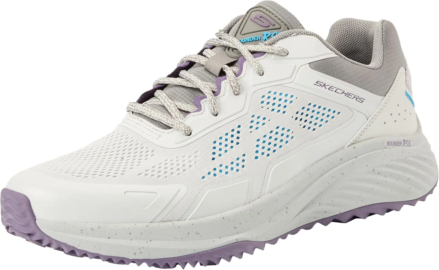 Мужские кроссовки Skechers Bounder Rse, Grey Duraleather Mesh Multi Trim