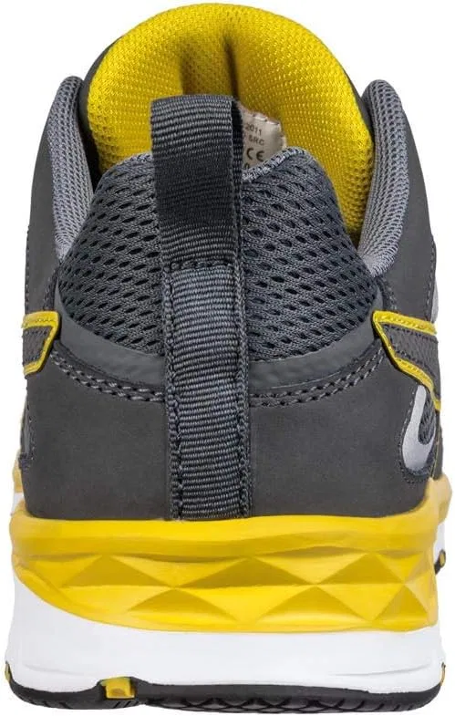 Рабочие кроссовки PUMA Safety Pace 2.0 желтого цвета, низкие, S1P, ESD, HRO, SRC, с защитным колпачком из стекловолокна, дышащие, без металла, мужские — фото 2