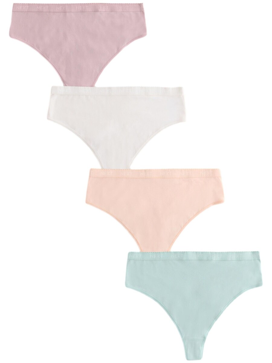 

Стринги Next, цвет Light beige/Light blue/Eosin/White