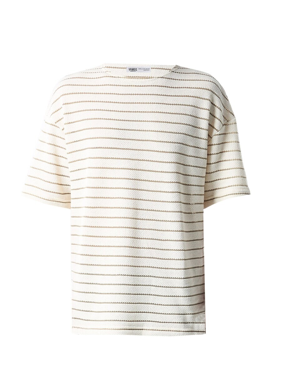 

Классическая футболка VAMOS CLO Shirt Brownwood, бежевый
