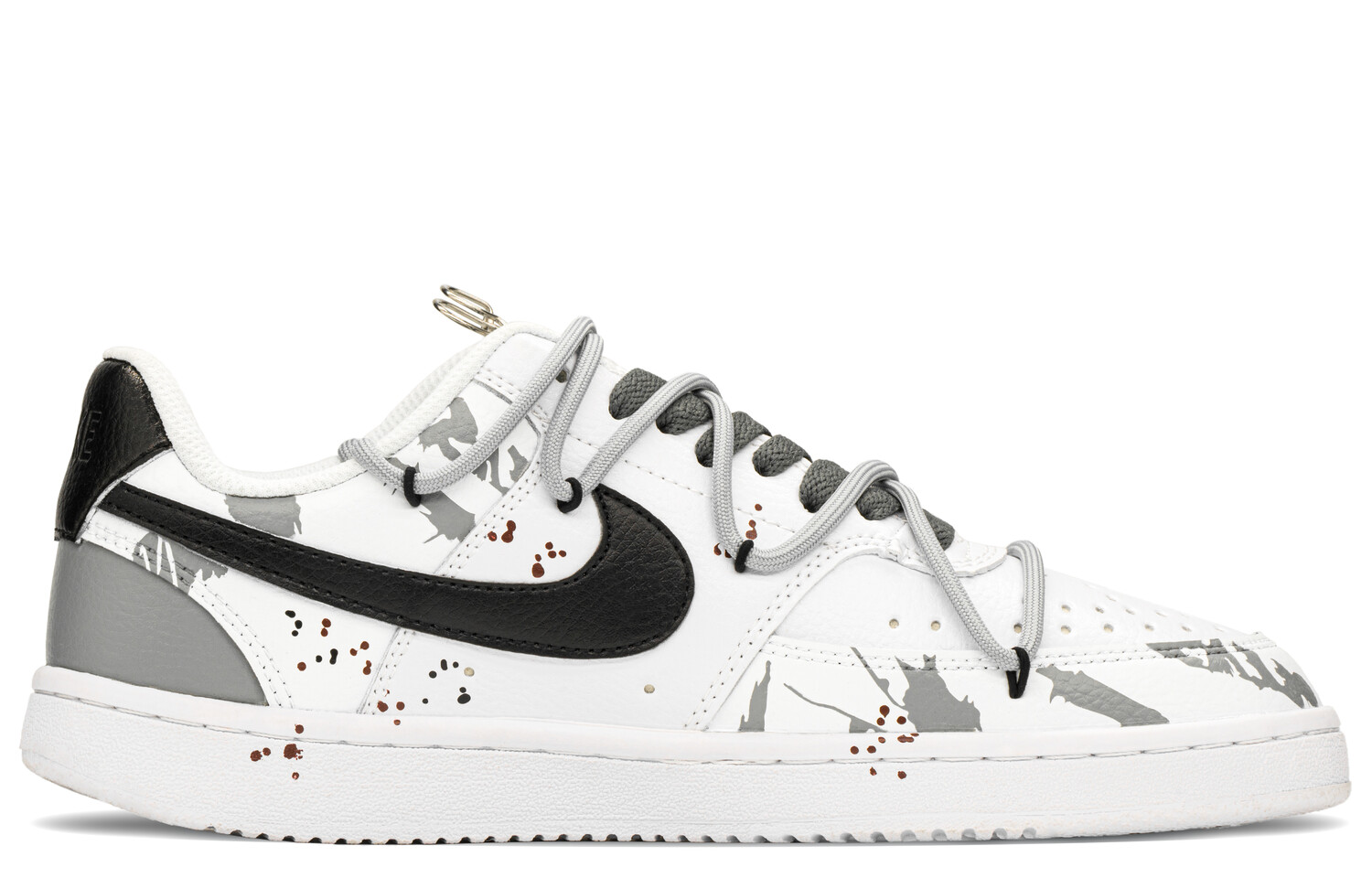

Мужские кроссовки для скейтбординга Nike Court Vision 1, Black/White/Gray