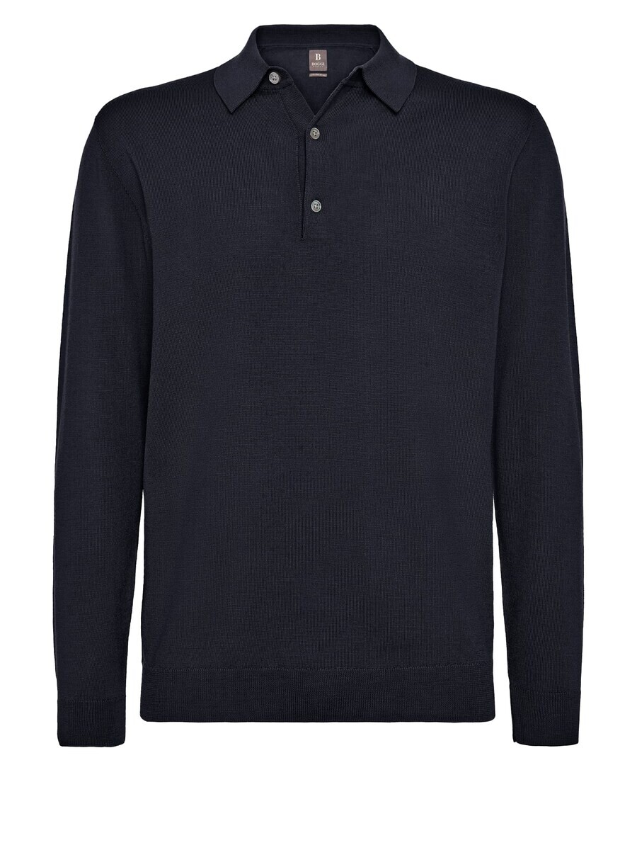 

Вязаный кардиган Boggi Milano Knit Cardigan, темно-синий