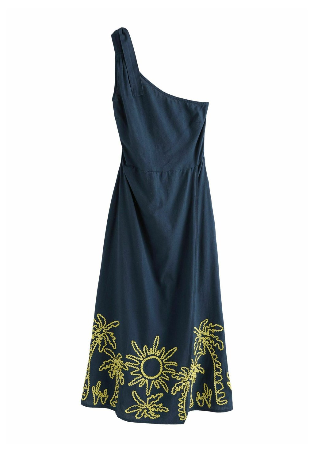 

Длинное платье REGULAR FIT - ONE SHOULDER WRAP Next, синий