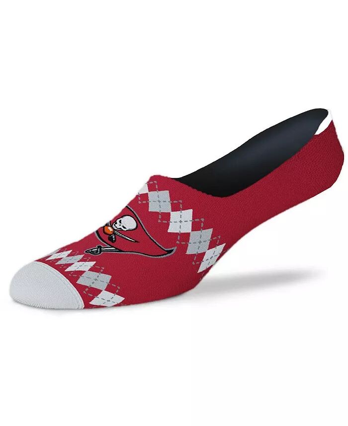 

Женские красные носки-неявки Tampa Bay Buccaneers Micro Argyle For Bare Feet, красный