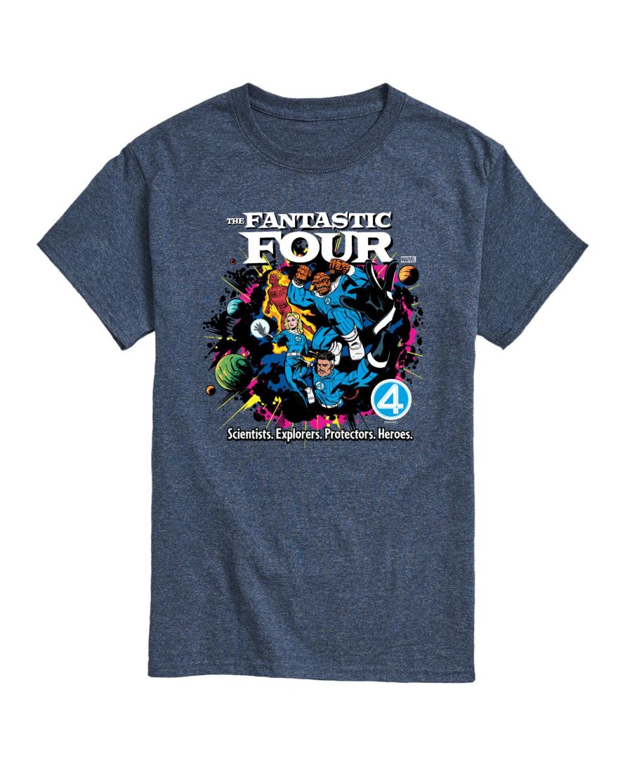 

Мужская футболка The Fantastic Four First Steps Group AIRWAVES, Blue, Синий, Мужская футболка The Fantastic Four First Steps Group AIRWAVES, Blue
