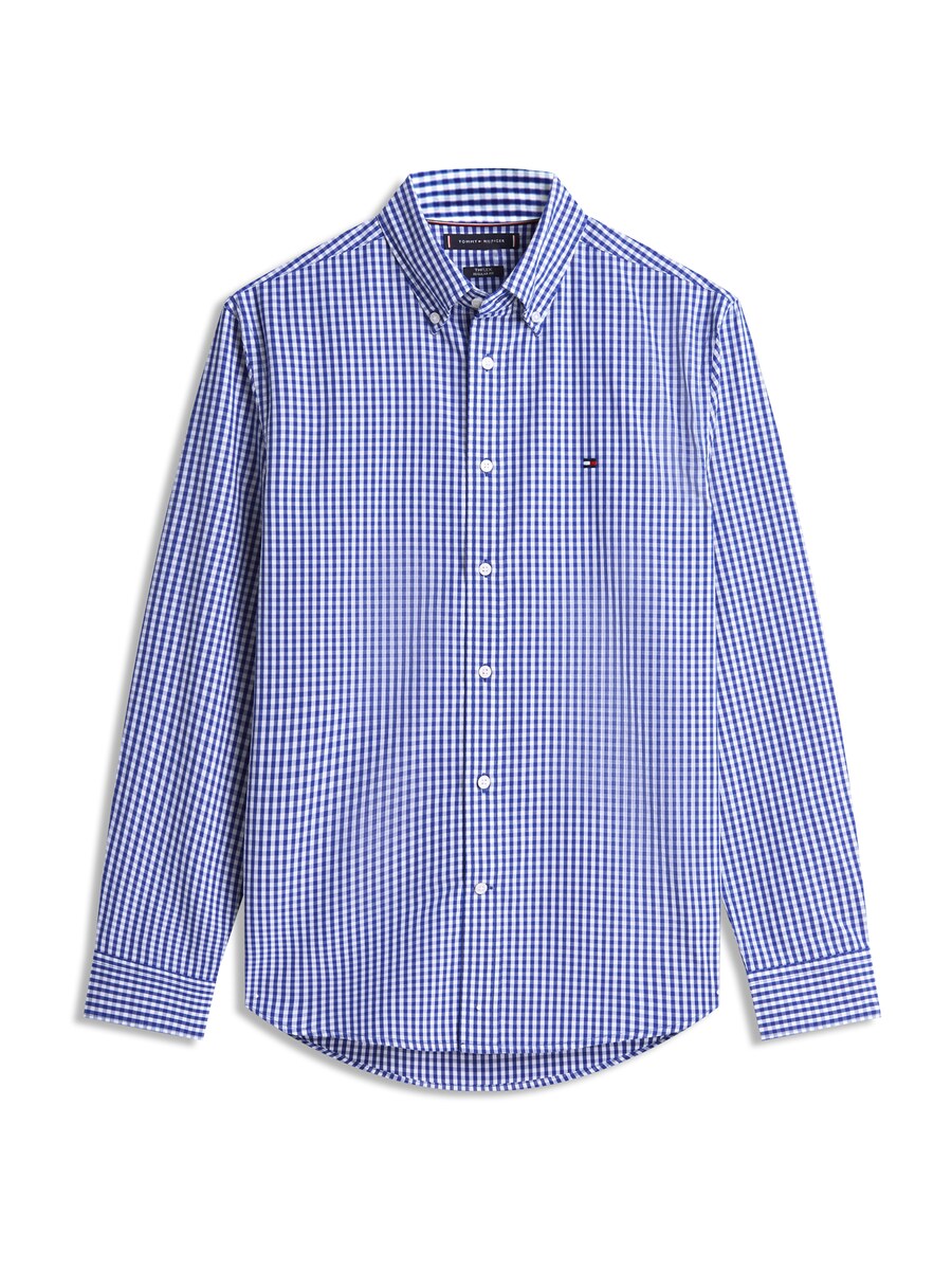 

Рубашка на пуговицах классического кроя TOMMY HILFIGER, синий