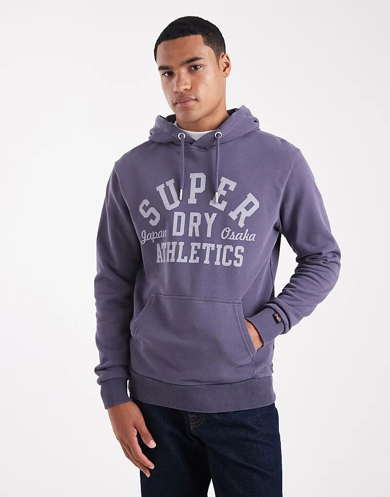 

Толстовка Superdry Athletic Essentials в цвете Greystone