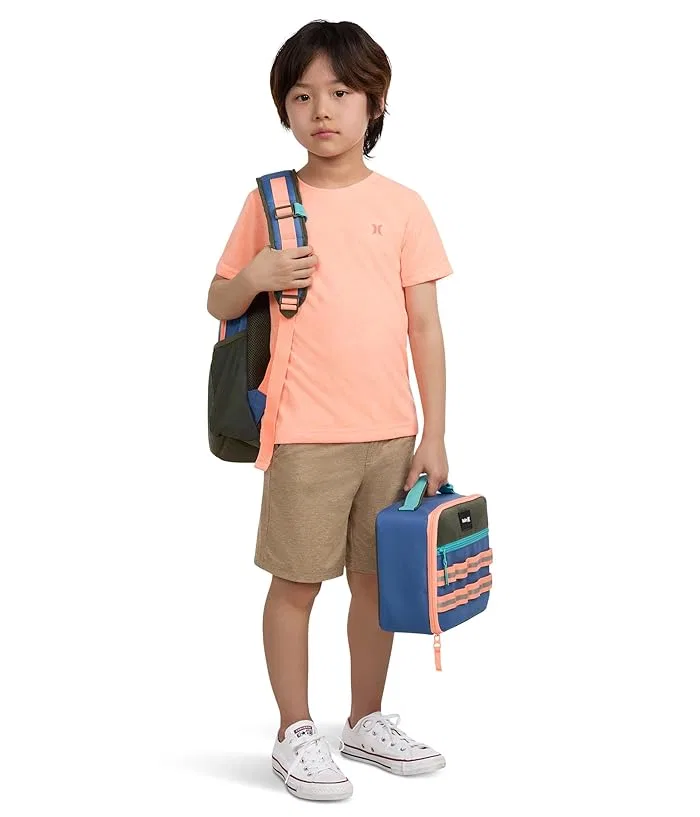 Футболка с коротким рукавом Cloud Slub Hurley Kids, Sunset Glow