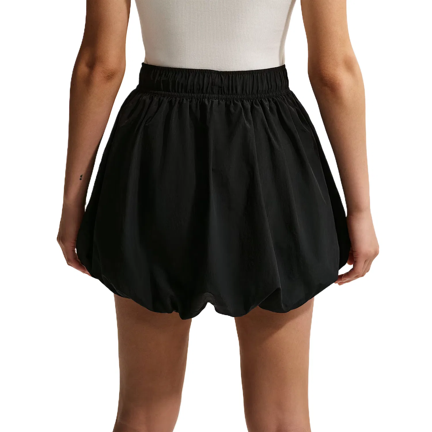 Юбка короткая повседневная женская SS26 Nike, Black/chalk white