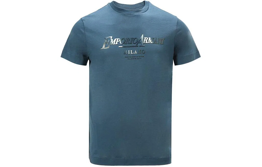 Футболка Emporio Armani синяя