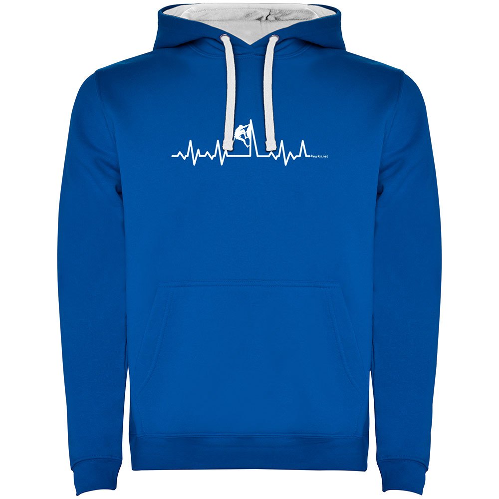 

Худи Kruskis Climbing Heartbeat Two-Colour, синий