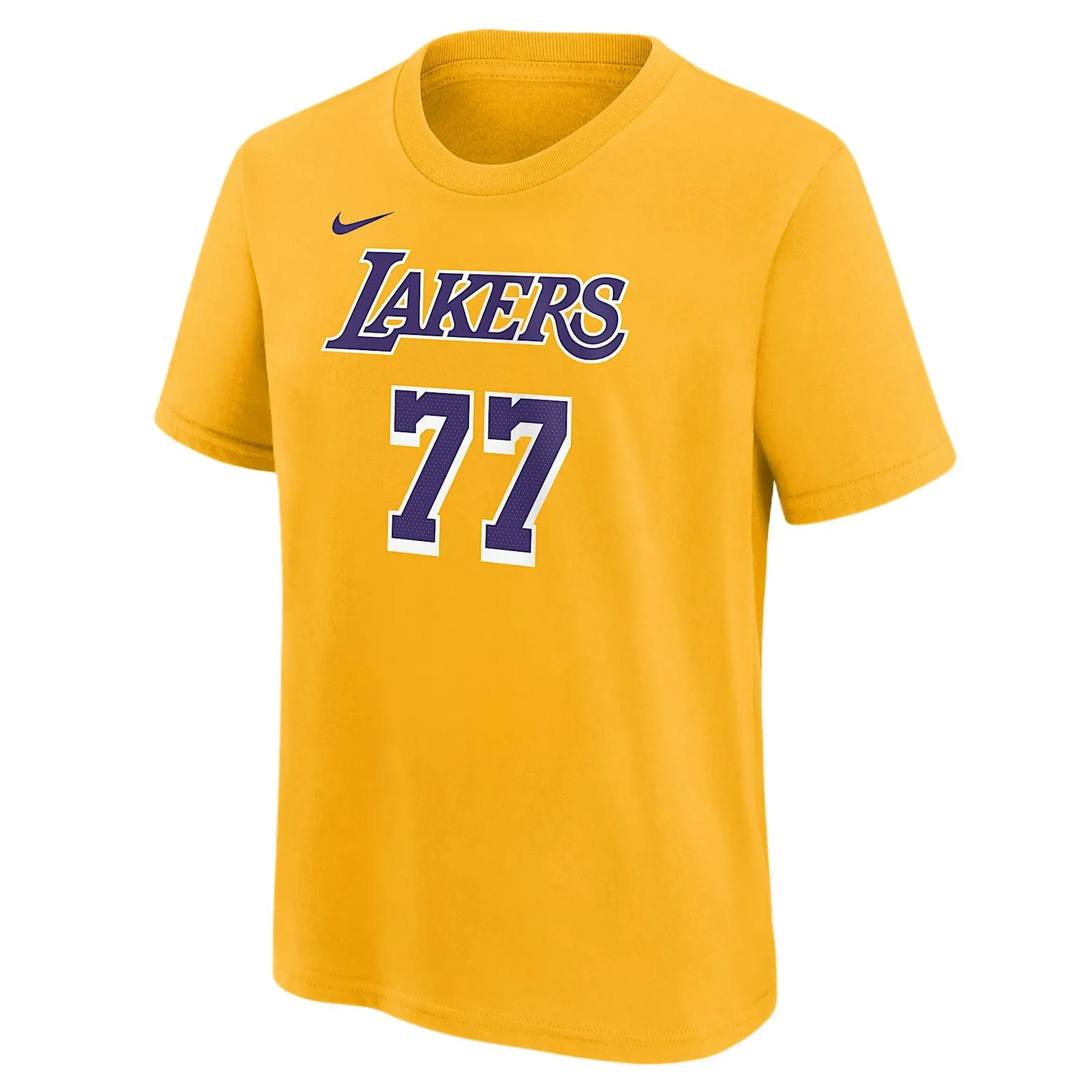 Nike Футболка Los Angeles Lakers желтая детская