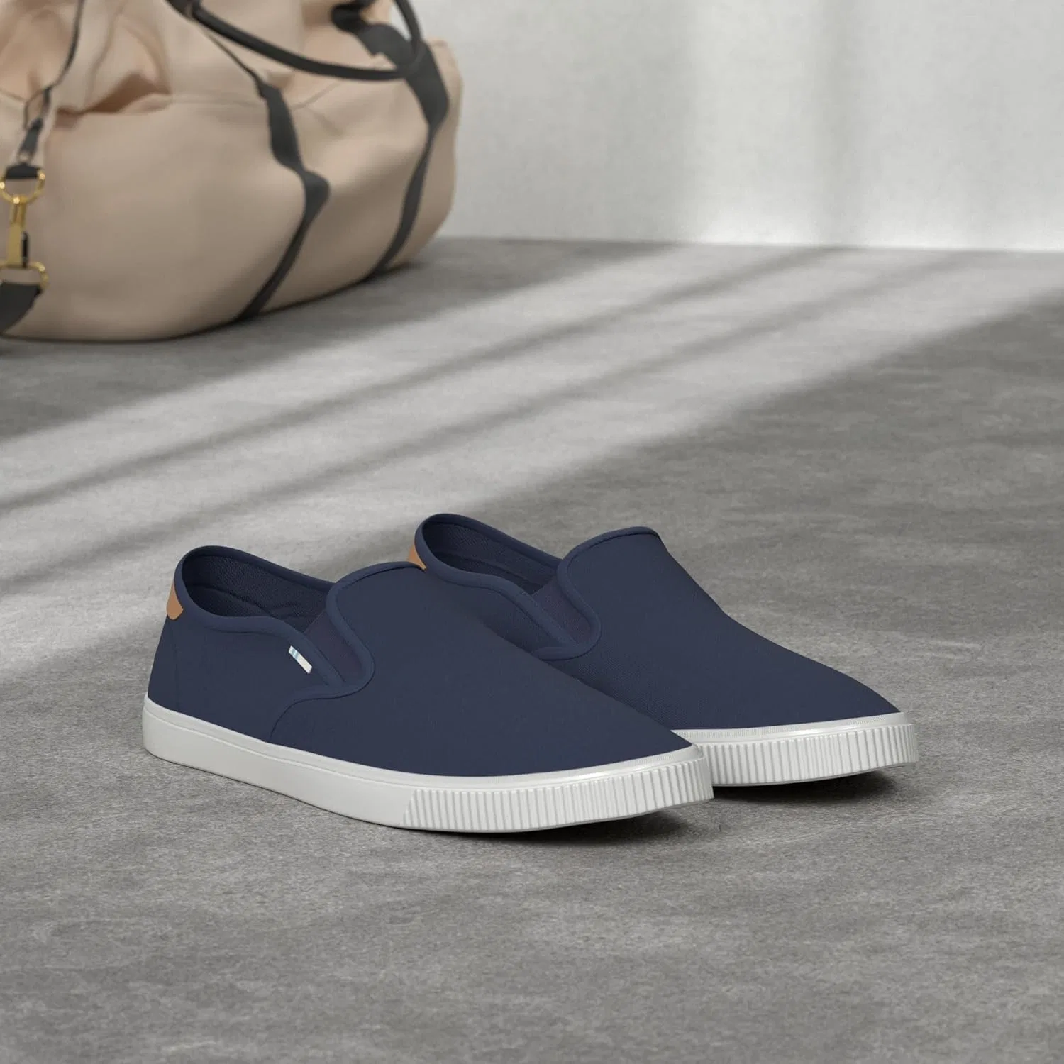 Мужские повседневные туфли Toms BAJA без шнурков, черные — фото 2