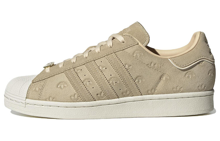 

Кроссовки Superstar Adidas Originals 'Allover Debossed Trefoils - Savanna'