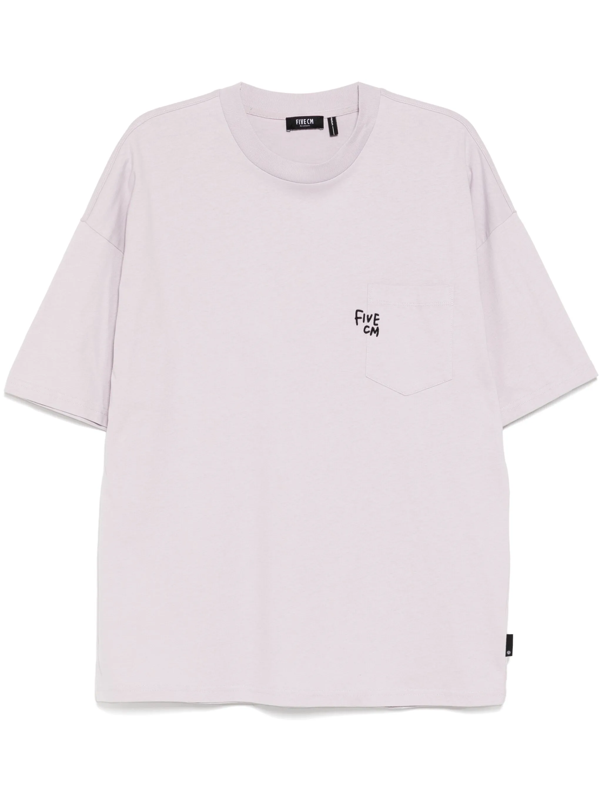 

Футболка с вышитым логотипом Five Cm, фиолетовый