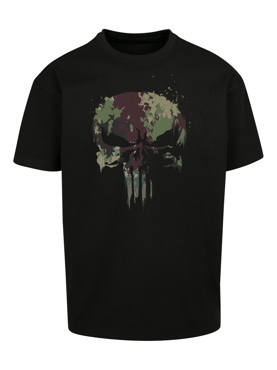 

Рубашка F4NT4STIC Punisher TV Camo Skull, черный