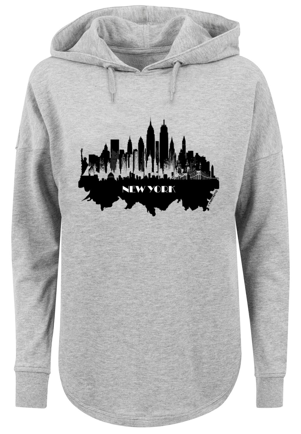 

Толстовка с капюшоном CITIES COLLECTION NEW YORK SKYLINE F4NT4STIC, серый