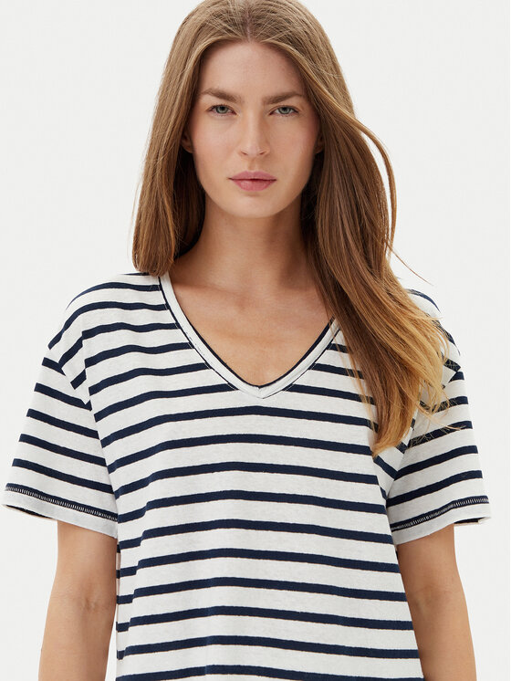 Футболка обычного кроя WW0WW44551 Tommy Hilfiger, синий — фото 4