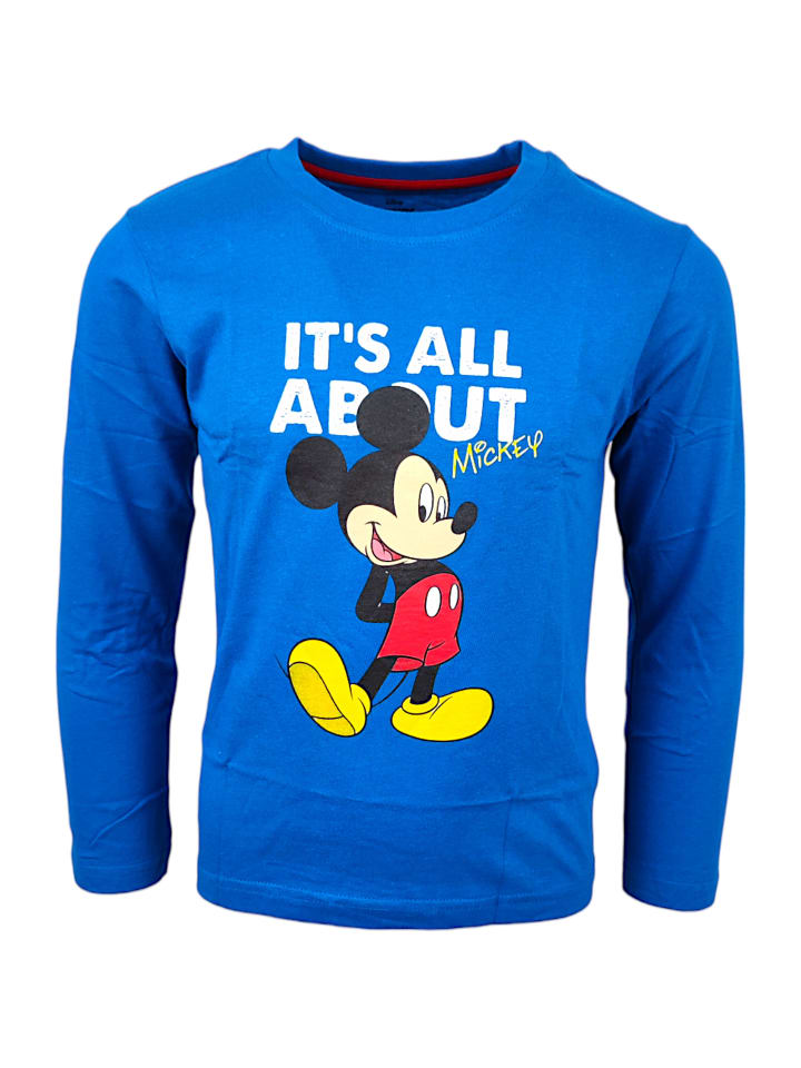 

Рубашка с длинным рукавом Disney Mickey Mouse, синий