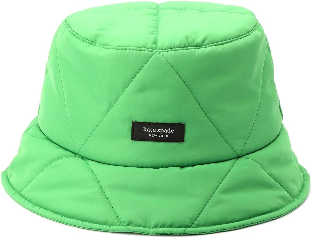 

Панама Kate Spade New York Sam Quilted Bucket Hat, цвет Kate Spade Green