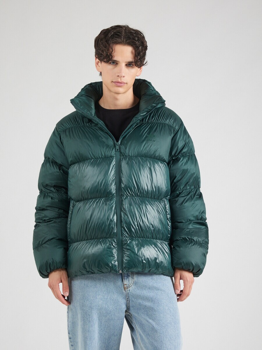 Зимняя куртка ADIDAS ORIGINALS Winter Jacket Adicolor, изумрудный — фото 2