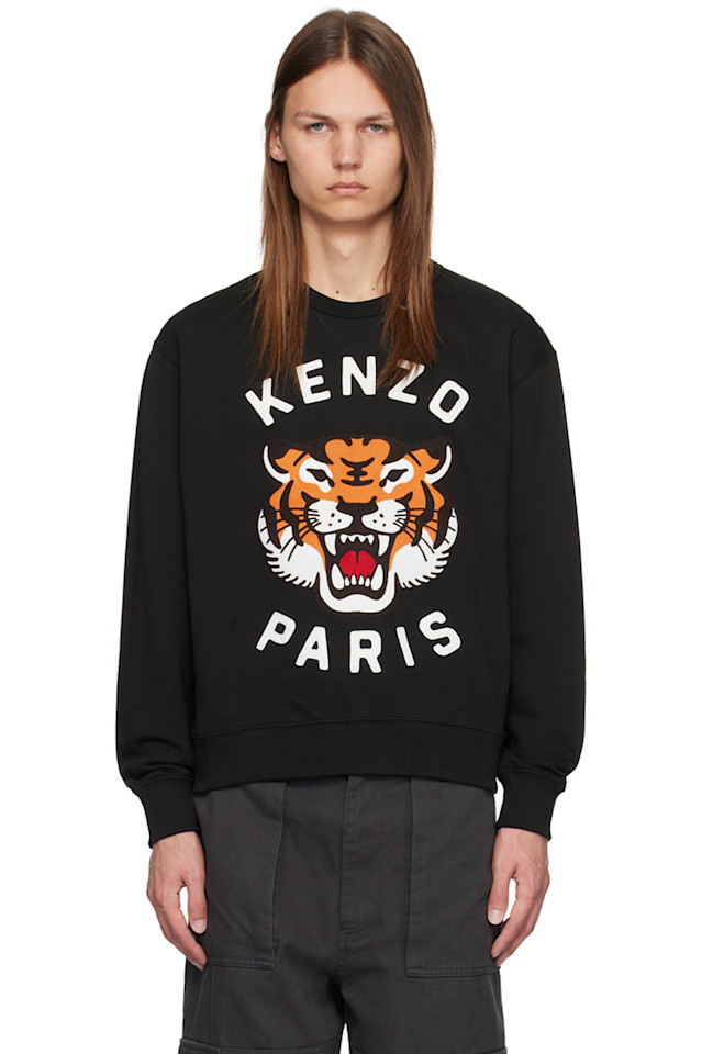 

Свитшот Kenzo Paris Lucky Tiger Kenzo, черный