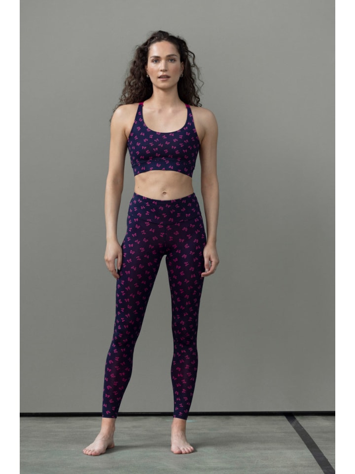 

Спортивный бюстгальтер темно-синего цвета Hey Honey