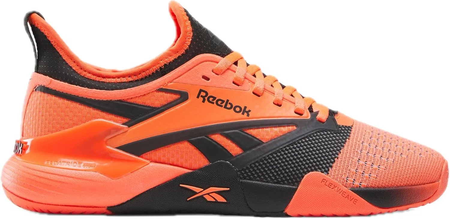 Кроссовки для пиклбола Reebok Nano Court Sport, Digital Coral/Black/Grey 6