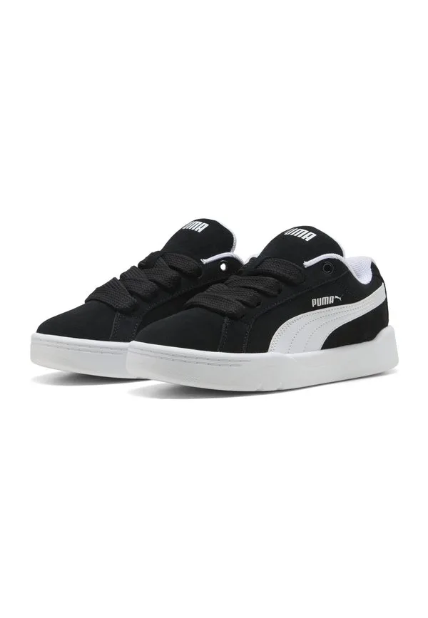 Парковые кроссовки в стиле lifestyle, черные и белые Puma, Black- White — фото 2