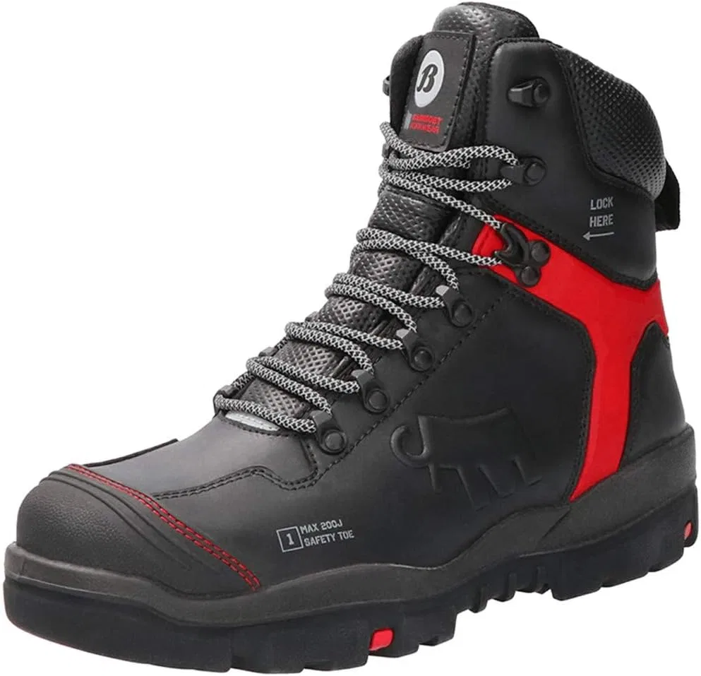 Ботинки Bata Mammoet Industrials Anker S3 HG, Black Red Xw