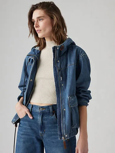 

Риз куртка в стиле милитари Levi's, цвет Don't Slow Down - Medium Wash