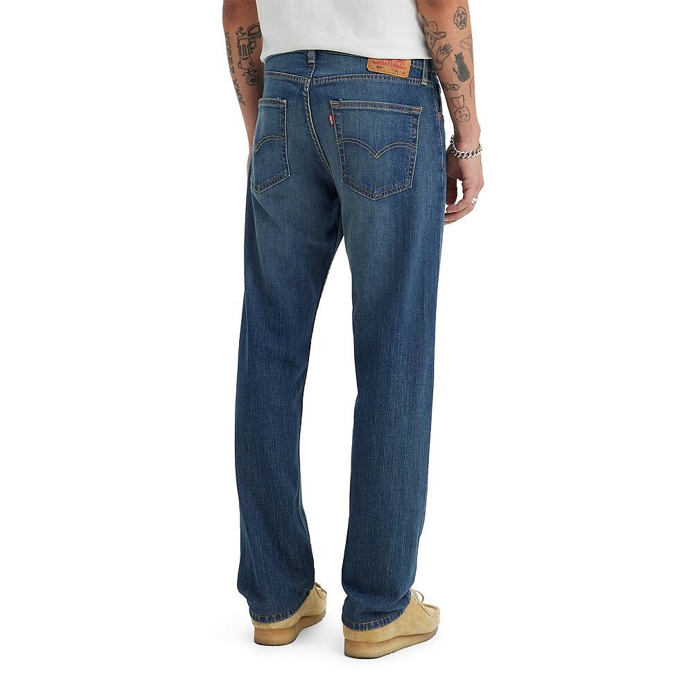 Мужские эластичные джинсы Levi's 505 стандартного кроя Eco-Ease, цвет Fremont Drop Shot — фото 2