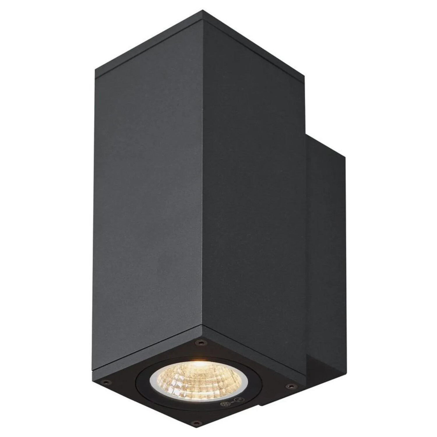 

Потолочный светильник SLV, 18x11,5x18 см, антрацит/прозрачный